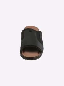 Pantolette in schwarz