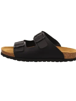 Pantolette in schwarz