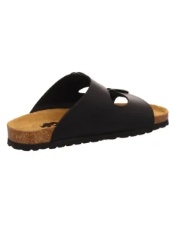 Pantolette in schwarz