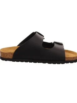 Pantolette in schwarz