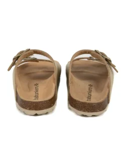 Pantoletten in beige