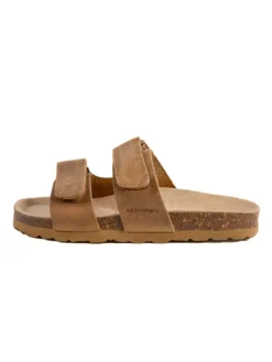 Pantoletten in braun