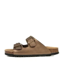 Pantoletten in braun