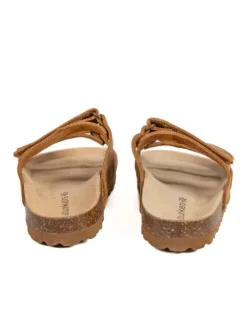 Pantoletten in braun