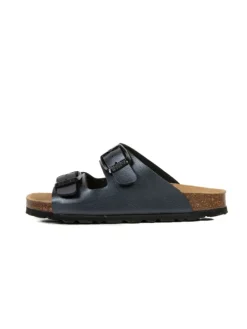 Pantoletten in schwarz