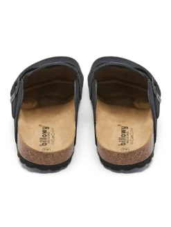 Pantoletten in schwarz