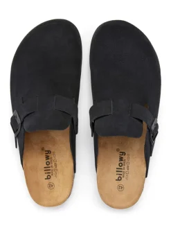 Pantoletten in schwarz