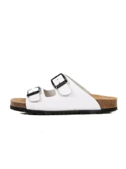 Pantoletten in weiß