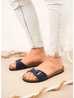 Pantoletten BARTON in blau