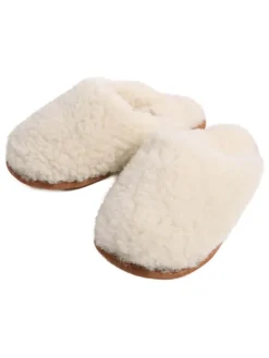 Pantoletten "Bella" in Creme