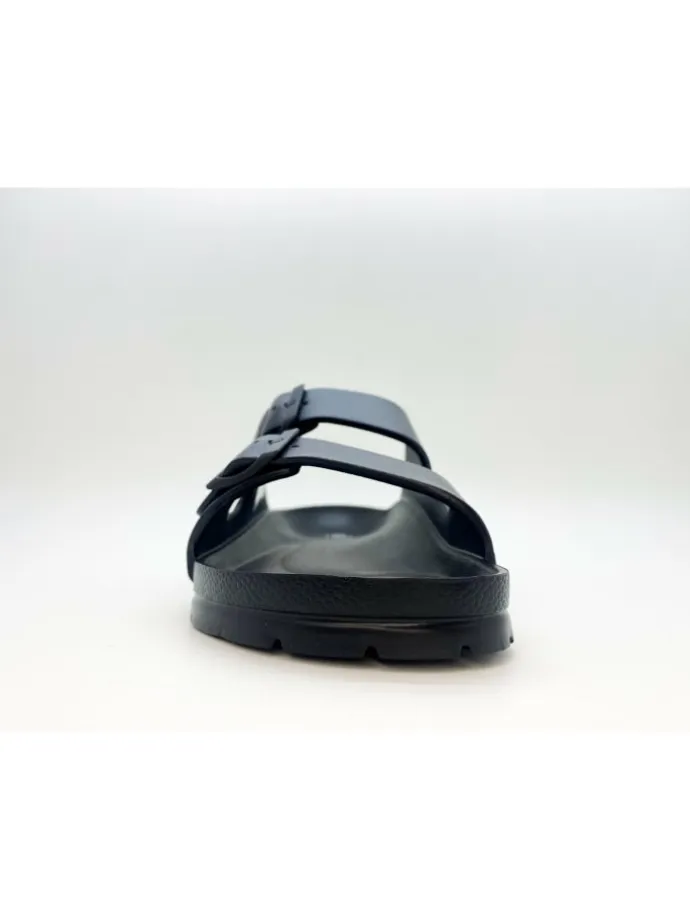 Pantoletten für Herren in Schwarz