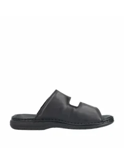 Pantoletten für Herren in schwarz