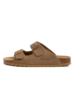 Pantoletten GRANT in braun