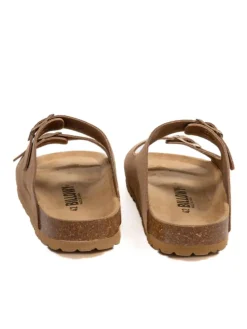 Pantoletten GRANT in braun