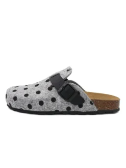 Pantoletten HOME FANTASY in grau