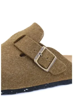 Pantoletten HOME FANTASY in oliv