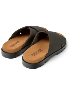 Pantoletten in Anthrazit