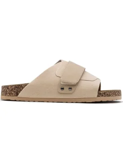 Pantoletten in Beige