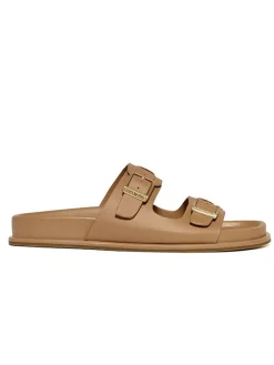 Pantoletten in Beige