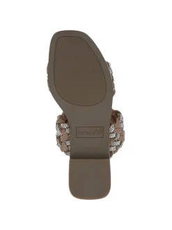 Pantoletten in Beige