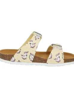 Pantoletten in Beige (Sesame)