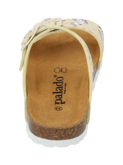 Pantoletten in Beige (Sesame)