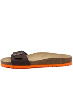 Pantoletten in Braun