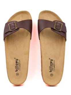 Pantoletten in Braun