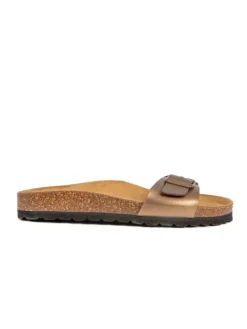 Pantoletten in Braun