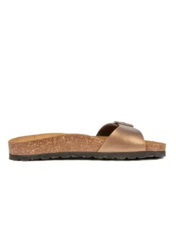 Pantoletten in Braun