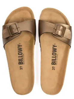 Pantoletten in Braun