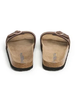 Pantoletten in Braun