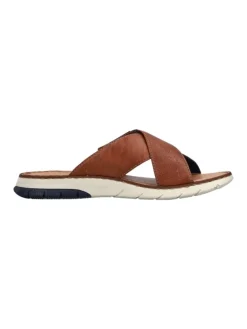 Pantoletten in Braun