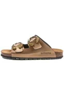 Pantoletten in Braun