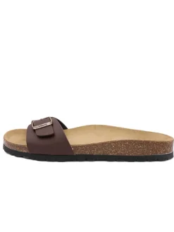 Pantoletten in Braun