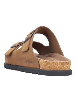 Pantoletten in Braun