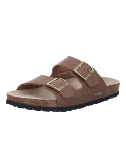 Pantoletten in braun