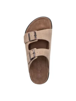 Pantoletten in Braun