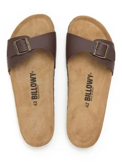 Pantoletten in Braun