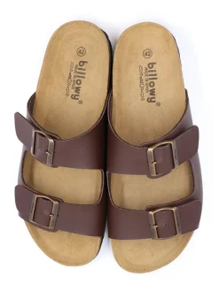 Pantoletten in Braun