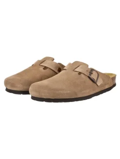 Pantoletten in Camel