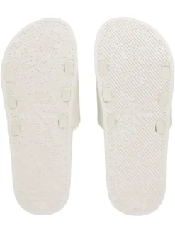 Pantoletten in Creme