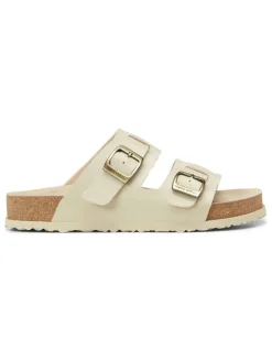 Pantoletten in Creme