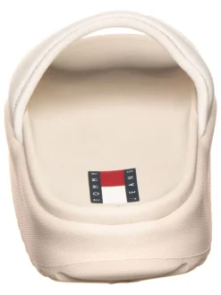 Pantoletten in Creme