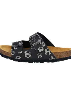 Pantoletten in dunkelblau 20-4584