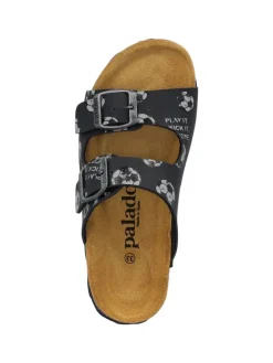 Pantoletten in dunkelblau 20-4584