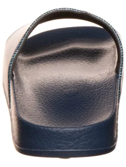 Pantoletten in Dunkelblau