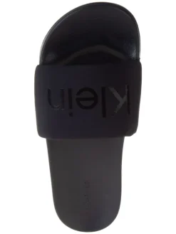 Pantoletten in Dunkelblau