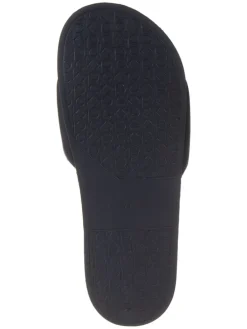 Pantoletten in Dunkelblau