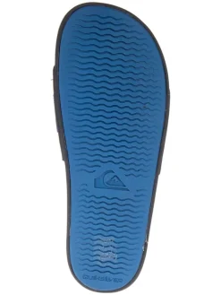 Pantoletten in Dunkelblau